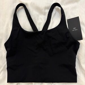 Arc'teryx Women's Black Soria Racerback Tank Sports Bra